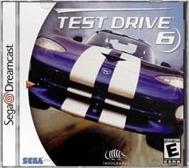 Box cover for Test Drive 6 on the Sega Dreamcast.