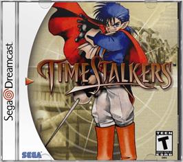 Box cover for Time Stalkers on the Sega Dreamcast.