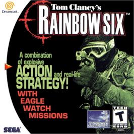Box cover for Tom Clancy's Rainbow Six: Rogue Spear on the Sega Dreamcast.
