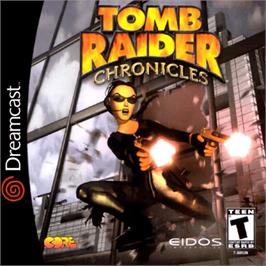 Box cover for Tomb Raider: Chronicles on the Sega Dreamcast.