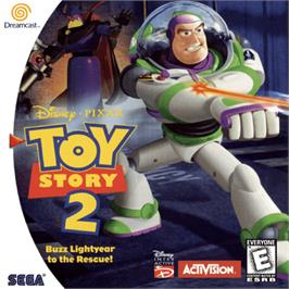 Box cover for Toy Story 2: Buzz Lightyear to the Rescue on the Sega Dreamcast.