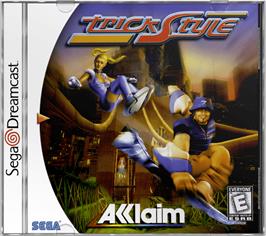 Box cover for Trickstyle on the Sega Dreamcast.