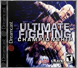 Box cover for Ultimate Fighting Championship on the Sega Dreamcast.