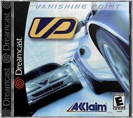 Box cover for Vanishing Point on the Sega Dreamcast.
