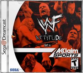 Box cover for WWF Attitude on the Sega Dreamcast.