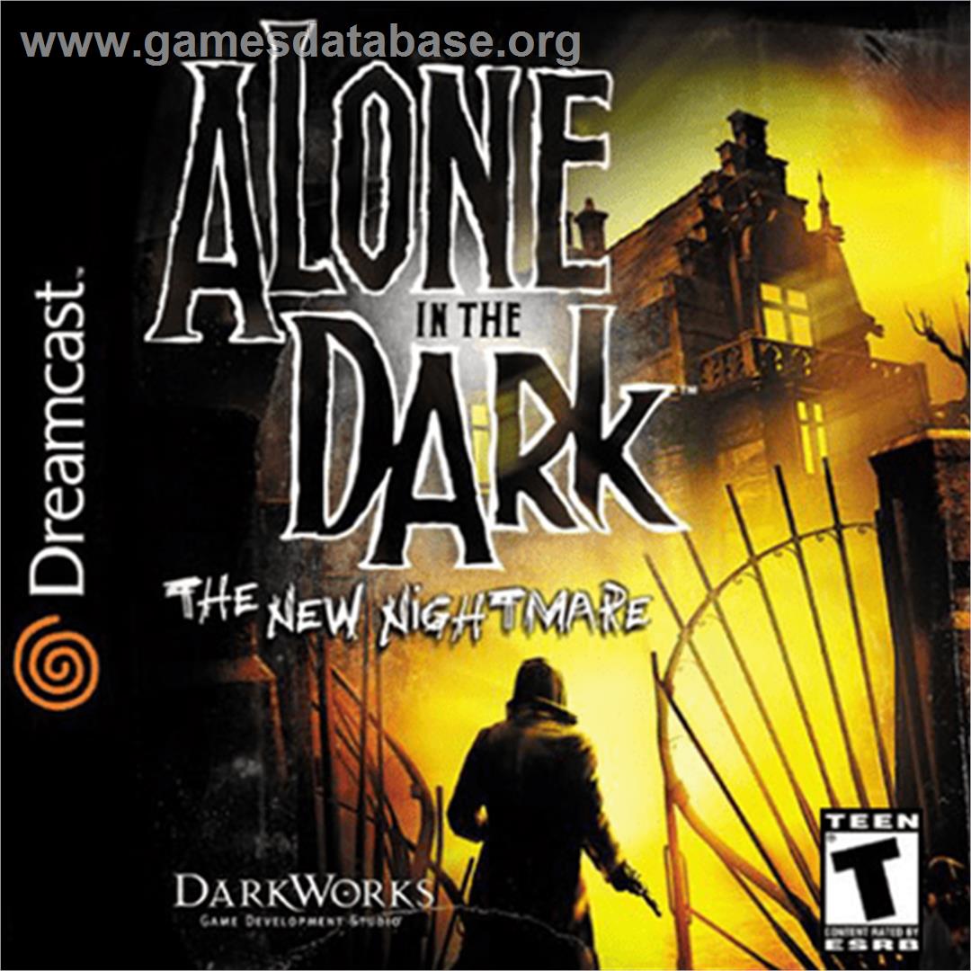 Alone in the Dark: The New Nightmare - Sega Dreamcast - Artwork - Box