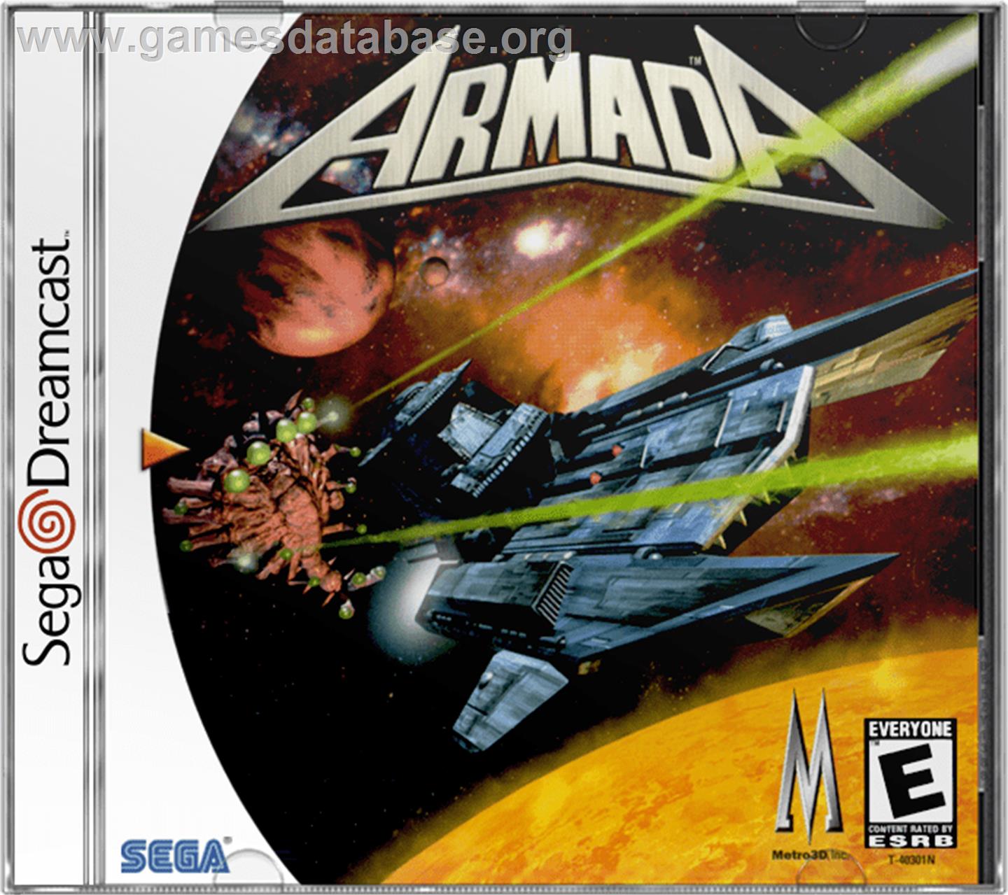 Armada - Sega Dreamcast - Artwork - Box