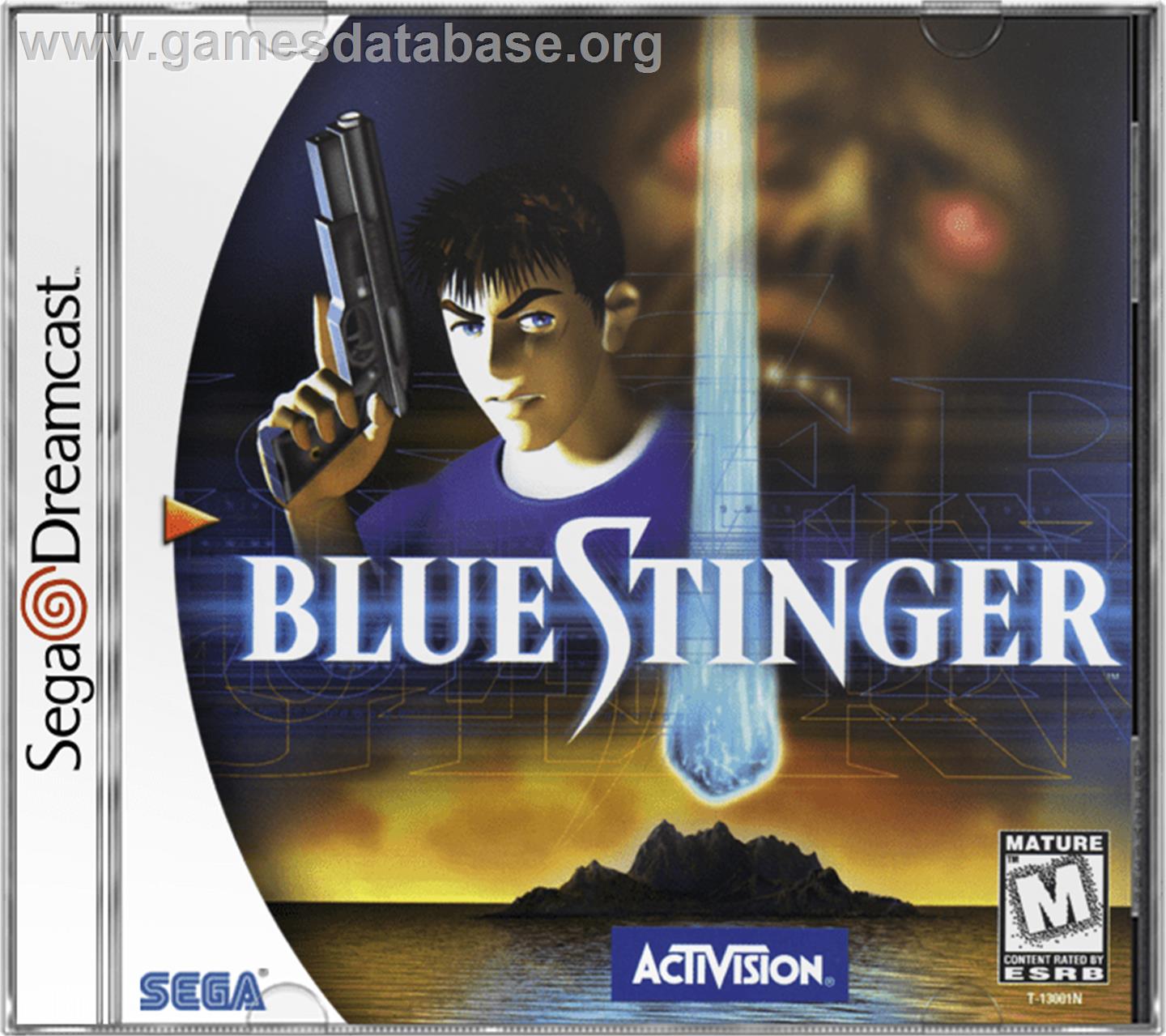Blue Stinger - Sega Dreamcast - Artwork - Box