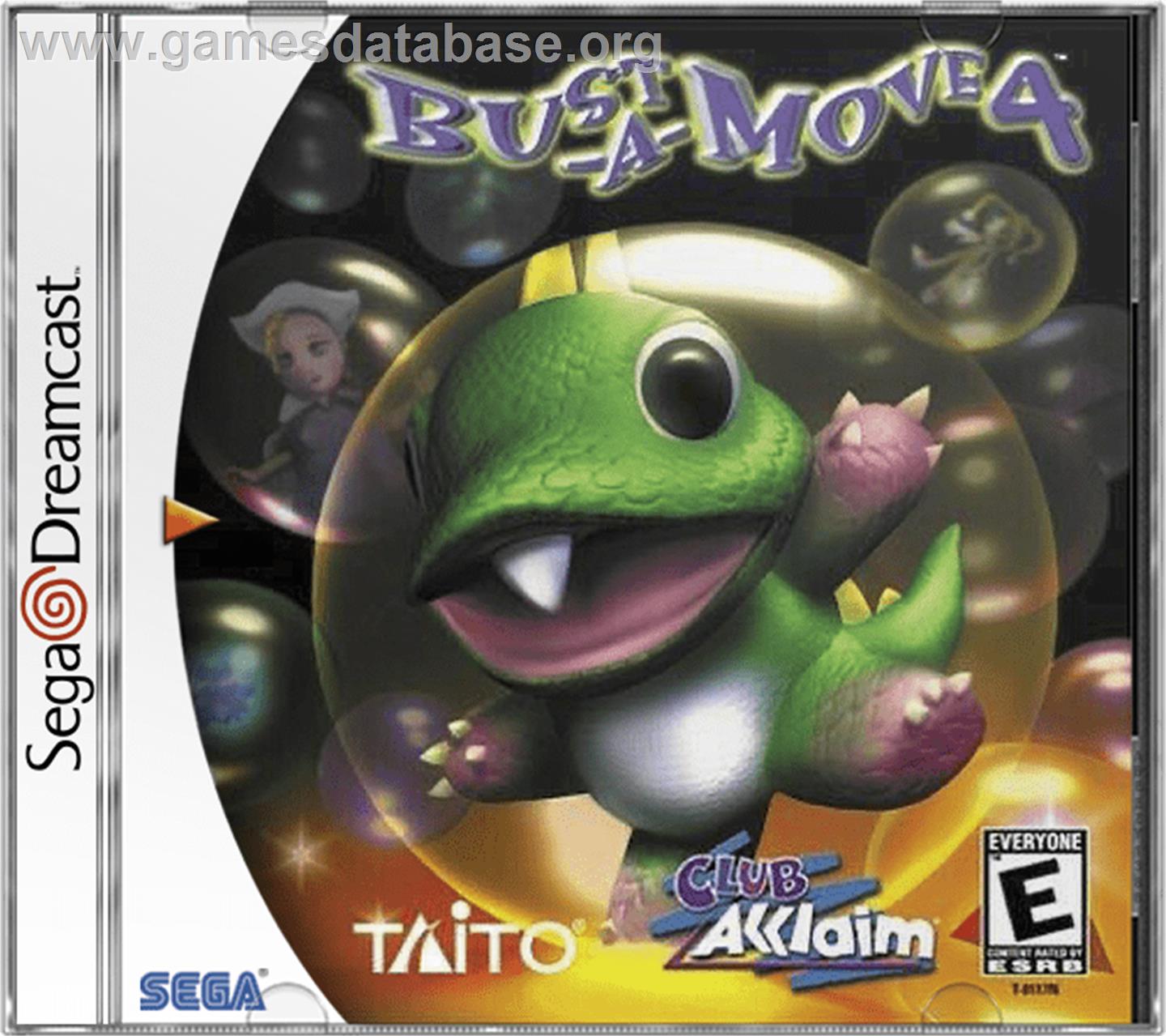 Bust a Move 4 - Sega Dreamcast - Artwork - Box
