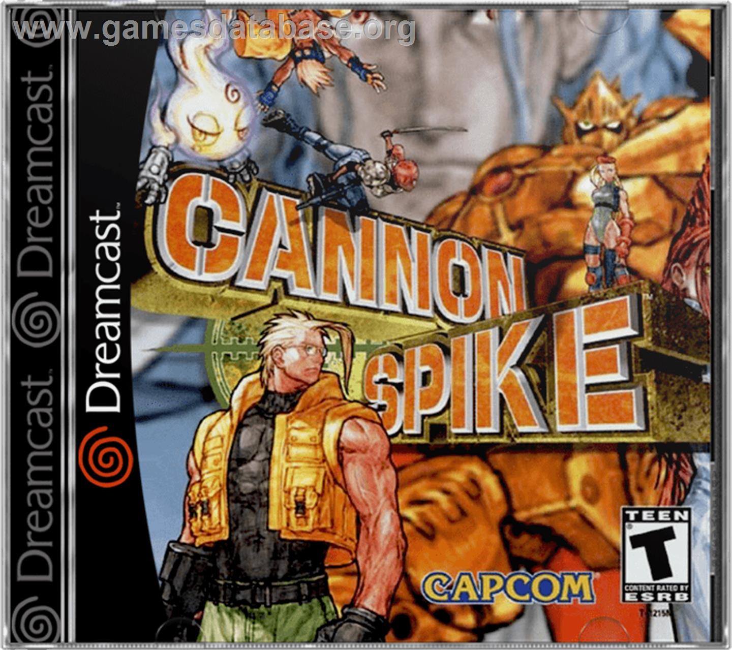 Cannon Spike - Sega Dreamcast - Artwork - Box