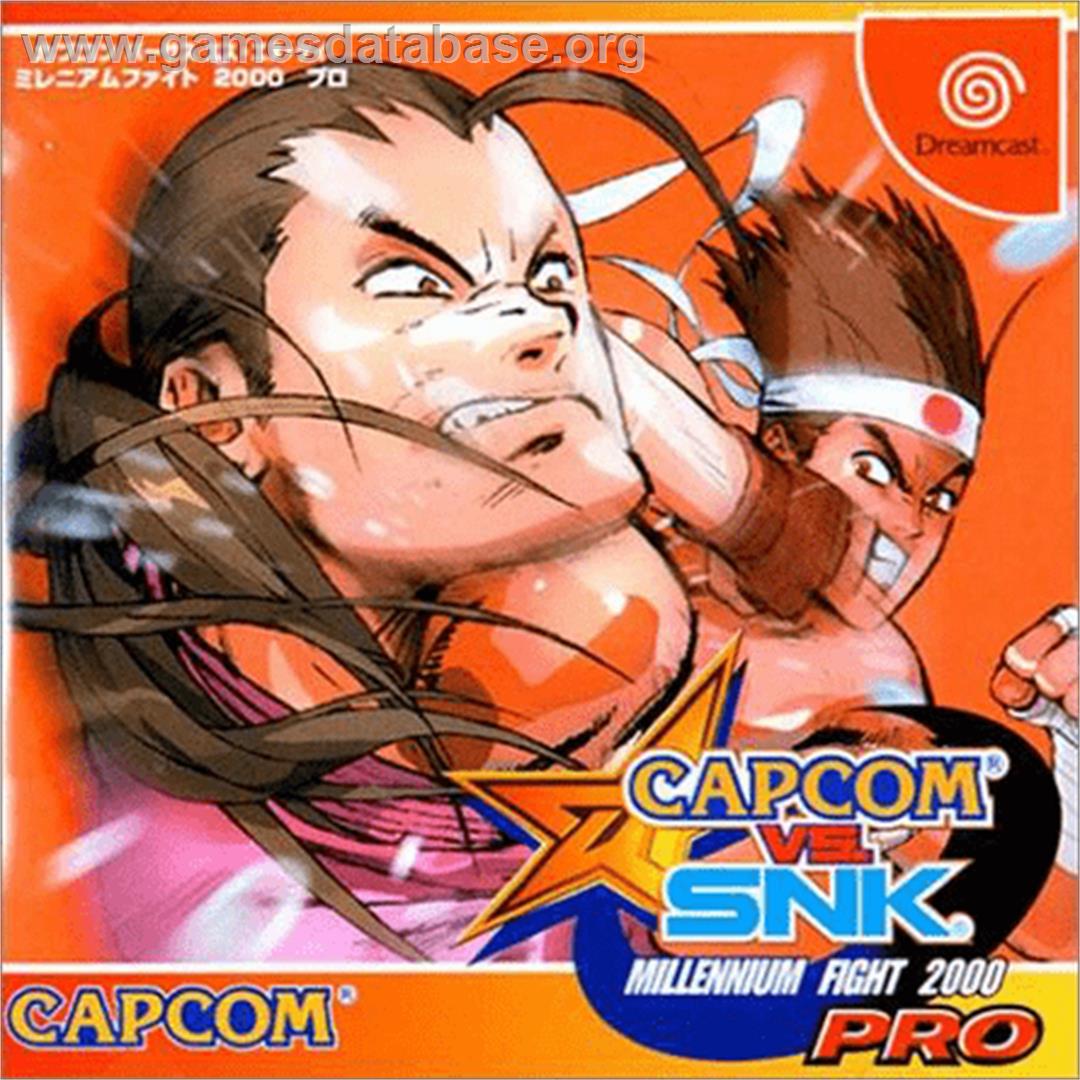 Capcom vs SNK Millennium Fight 2000 Pro - Sega Dreamcast - Artwork - Box