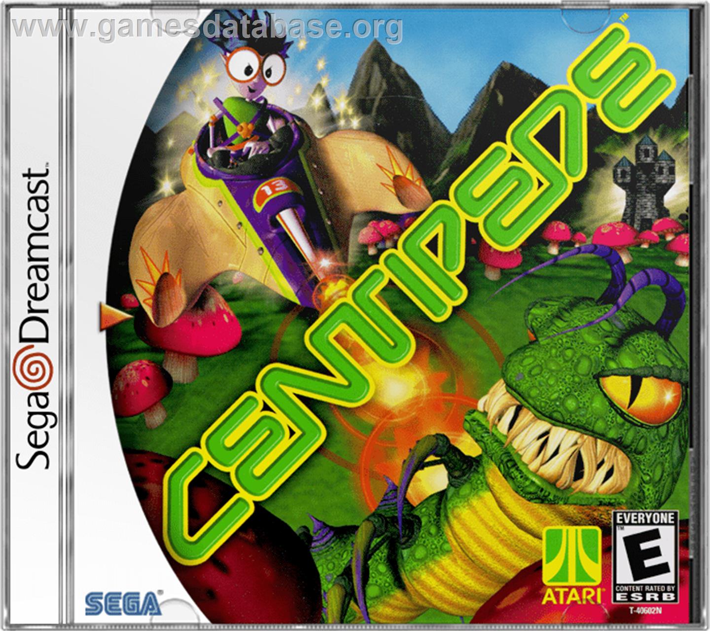 Centipede - Sega Dreamcast - Artwork - Box