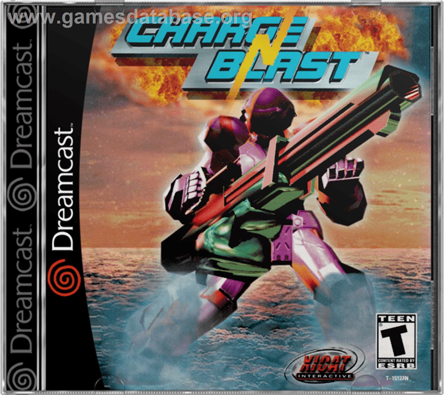 Charge 'n Blast - Sega Dreamcast - Artwork - Box