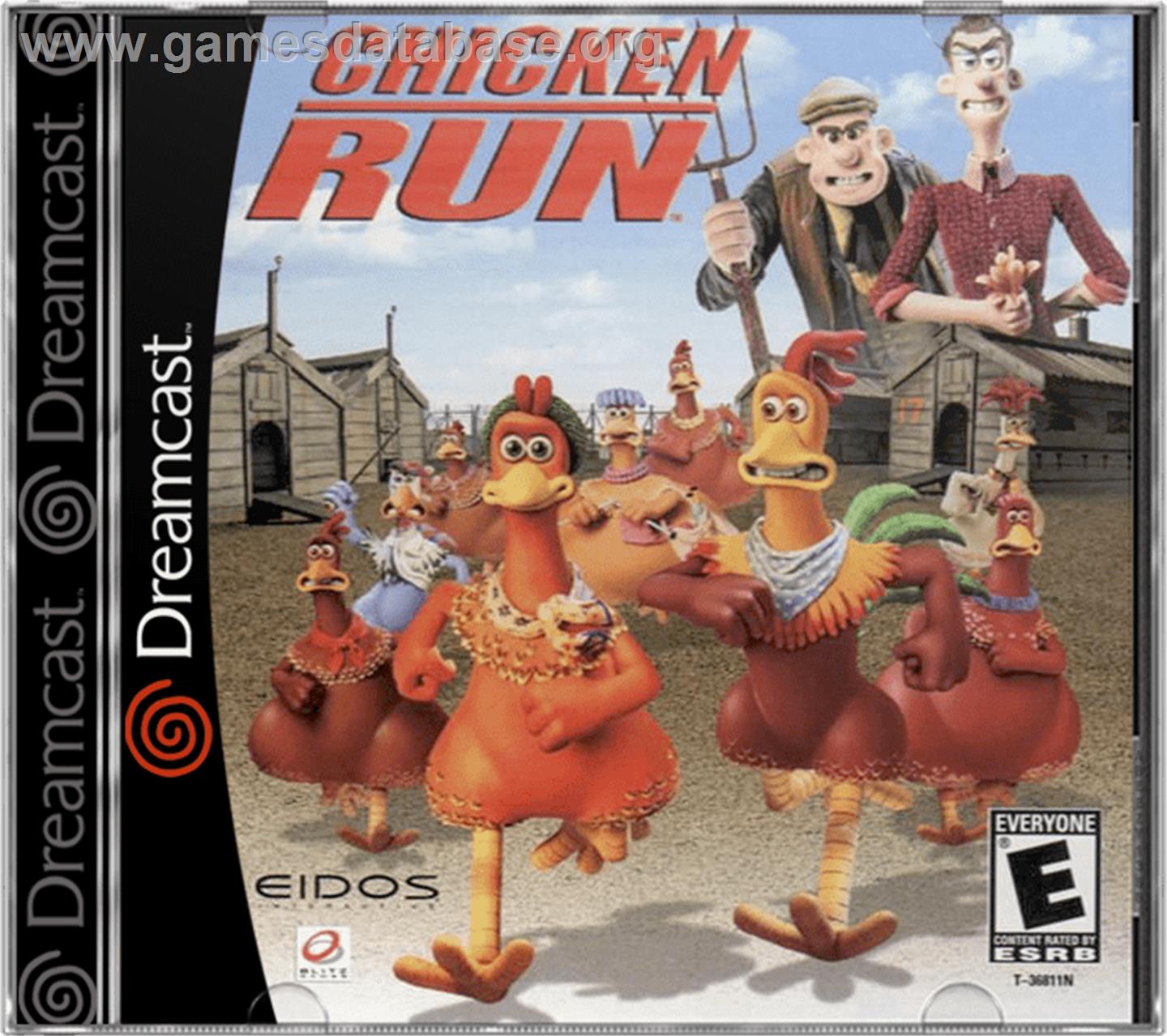 Chicken Run - Sega Dreamcast - Artwork - Box