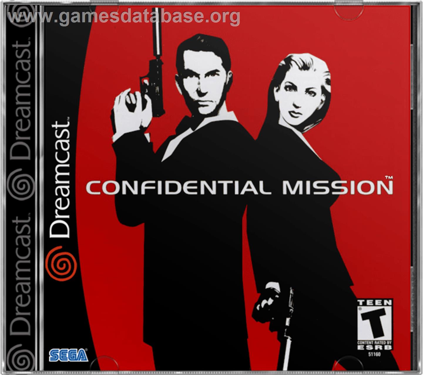 Confidential Mission - Sega Dreamcast - Artwork - Box