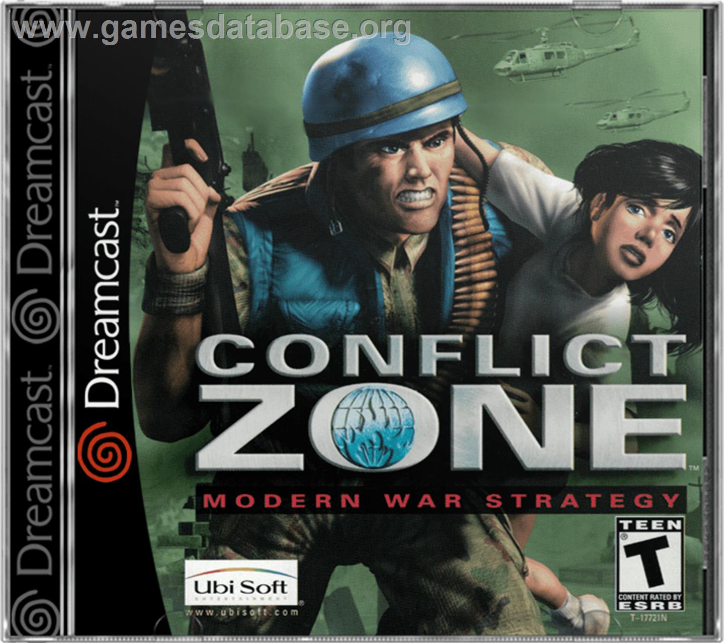 Conflict Zone: Modern War Strategy - Sega Dreamcast - Artwork - Box