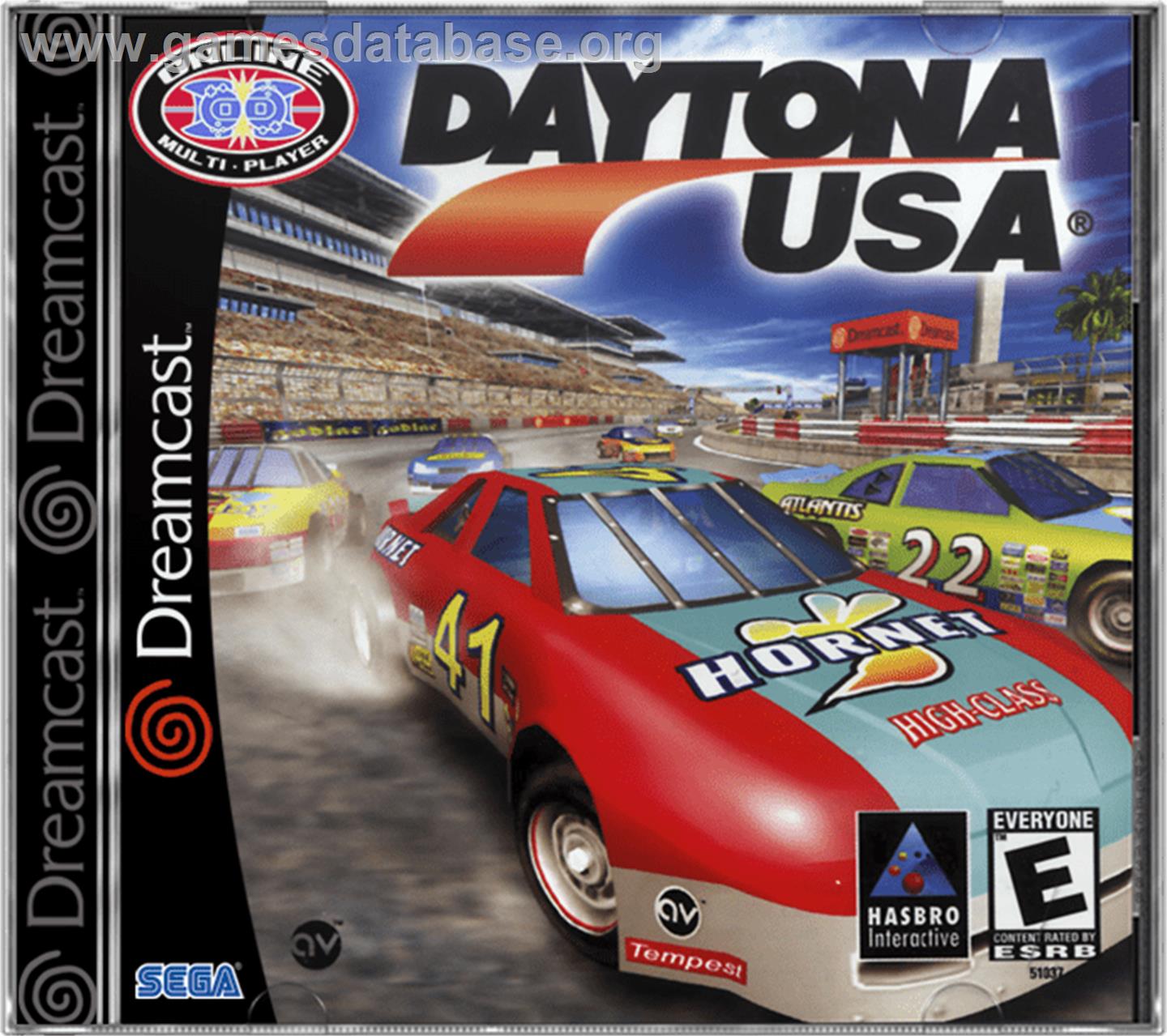 Daytona USA - Sega Dreamcast - Artwork - Box