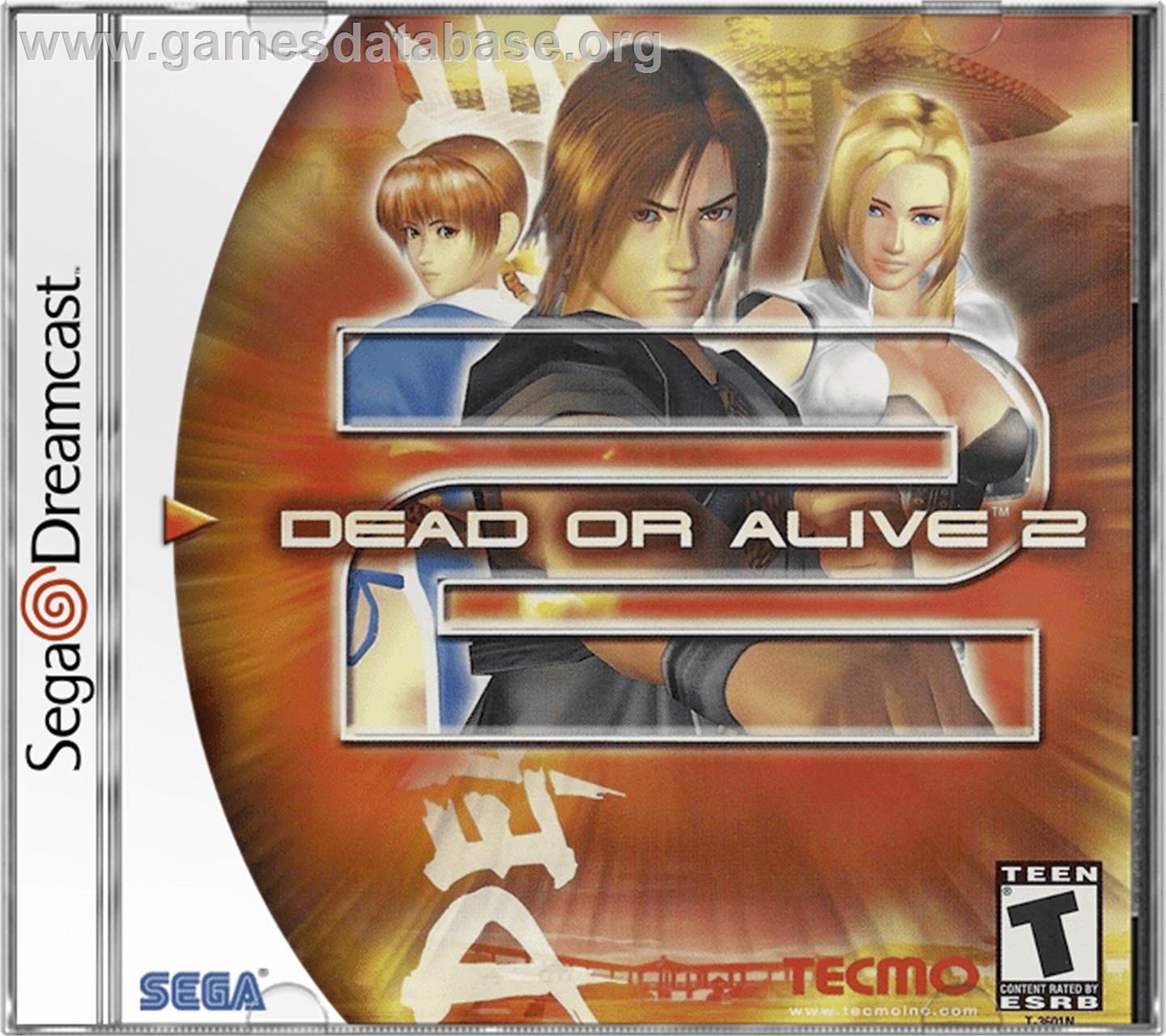 Dead or Alive 2 - Sega Dreamcast - Artwork - Box