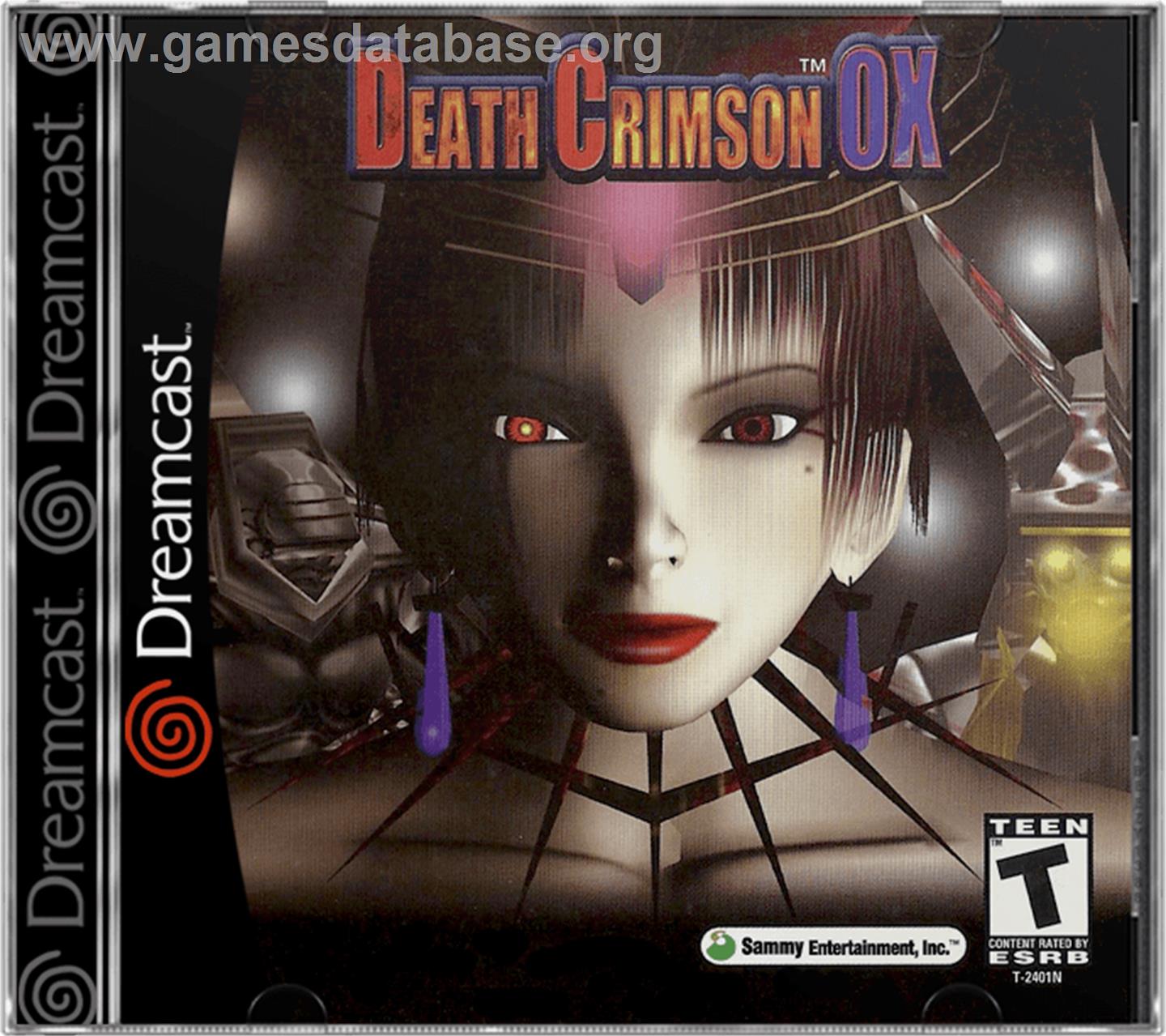 Death Crimson OX - Sega Dreamcast - Artwork - Box