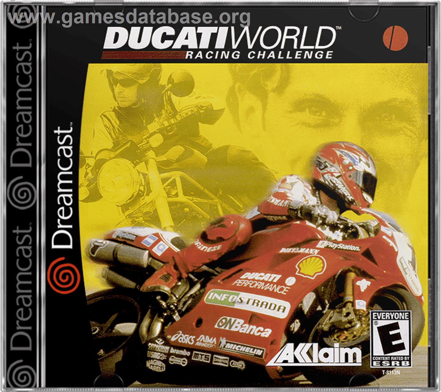 Ducati World: Racing Challenge - Sega Dreamcast - Artwork - Box