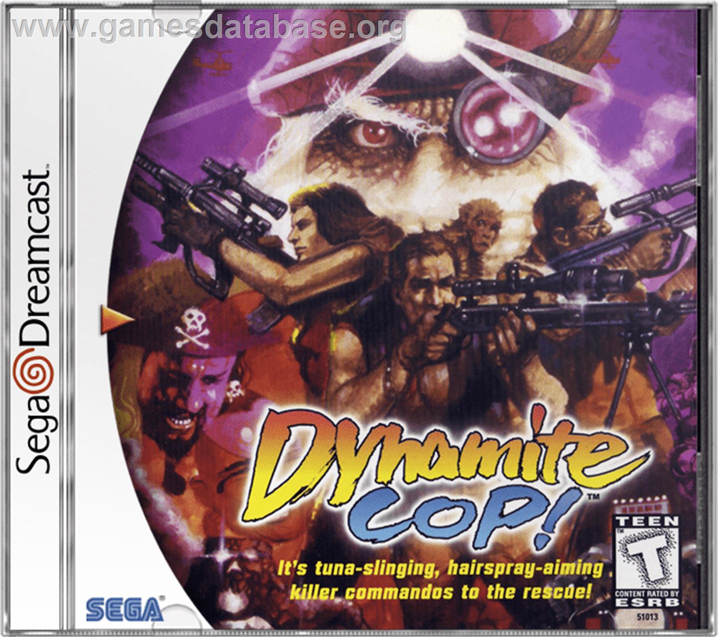 Dynamite Cop - Sega Dreamcast - Artwork - Box
