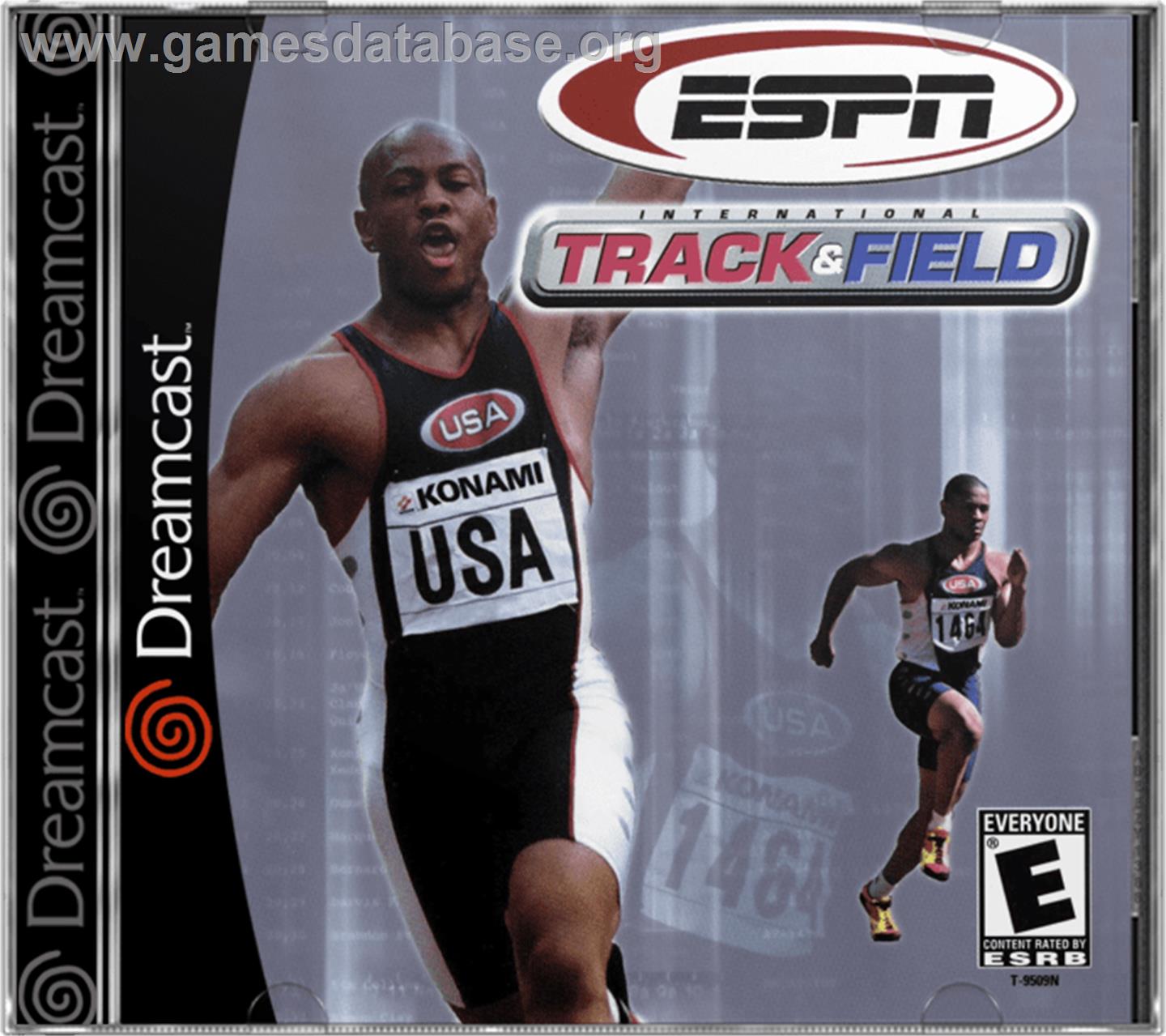 ESPN International Track & Field - Sega Dreamcast - Artwork - Box