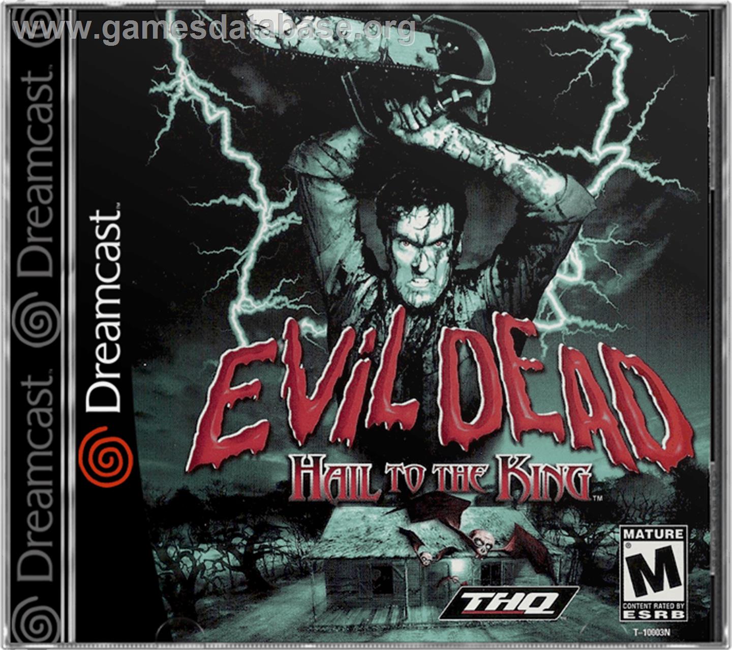 Evil Dead: Hail to the King - Sega Dreamcast - Artwork - Box