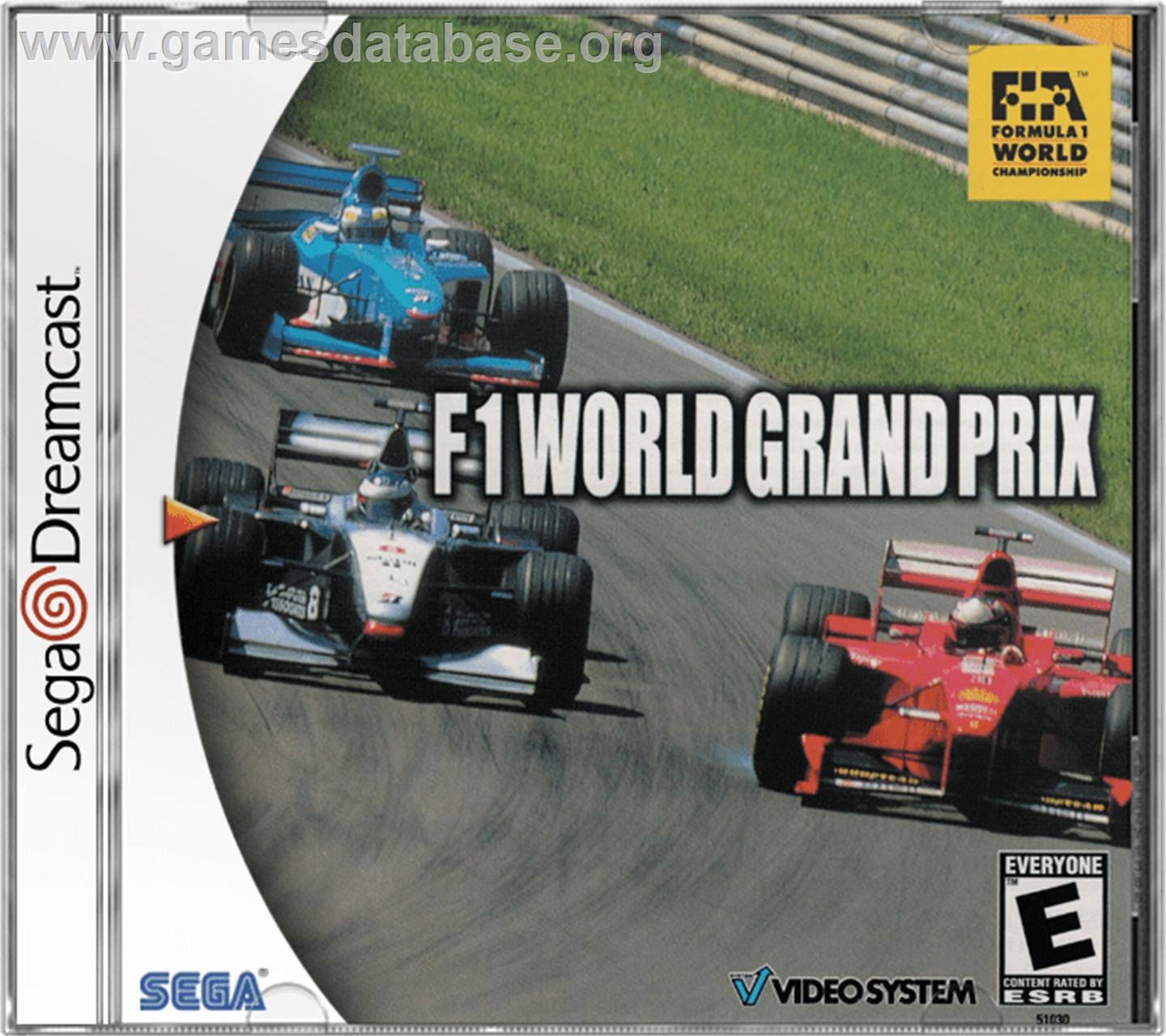 F1 World Grand Prix - Sega Dreamcast - Artwork - Box