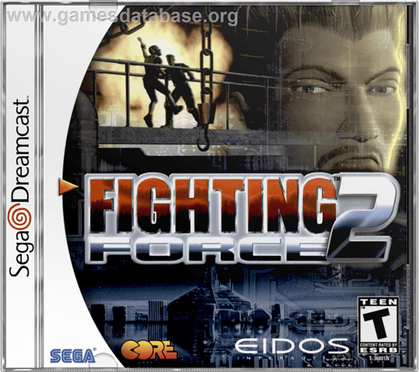 Fighting Force 2 - Sega Dreamcast - Artwork - Box