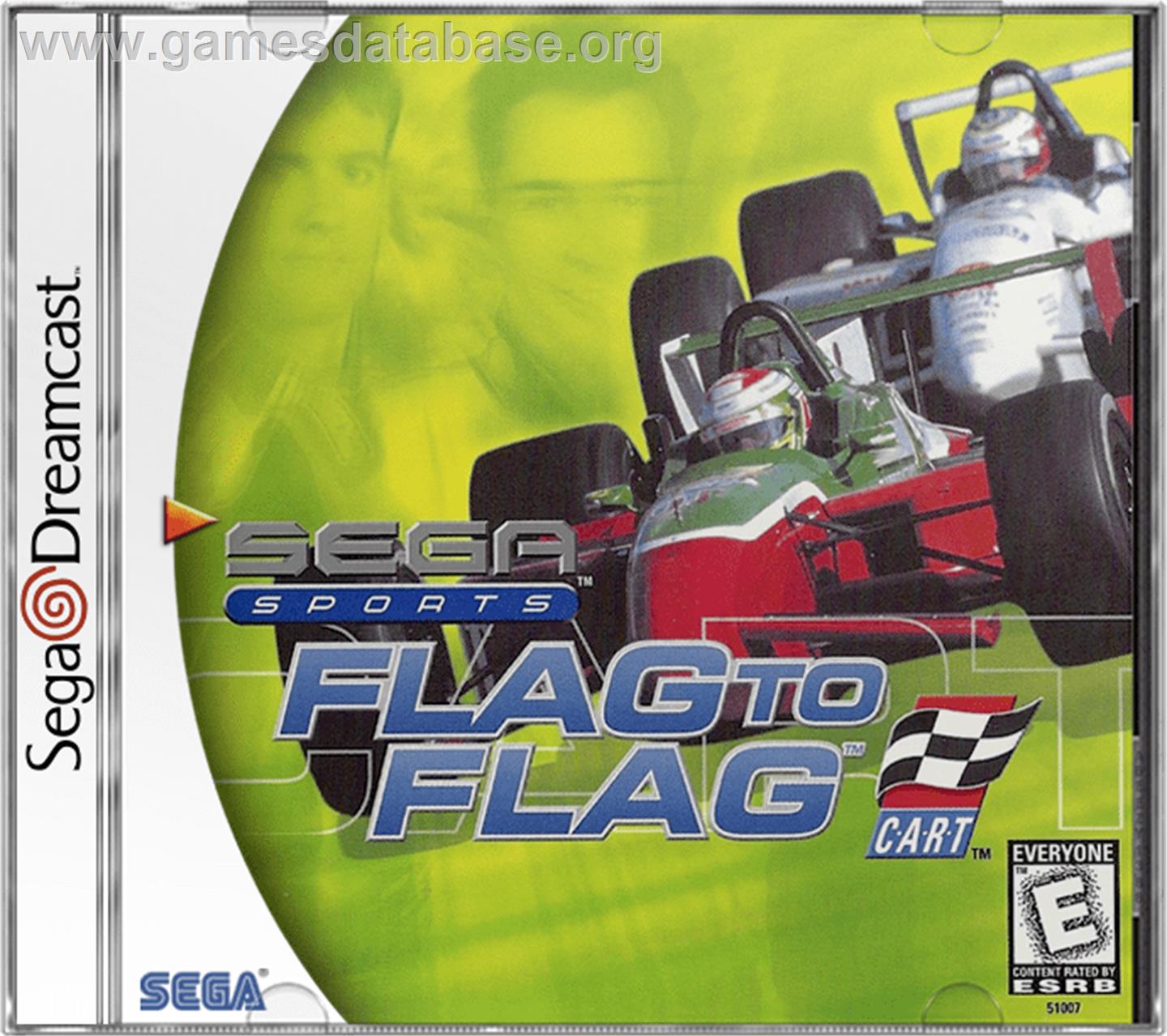 Flag to Flag - Sega Dreamcast - Artwork - Box