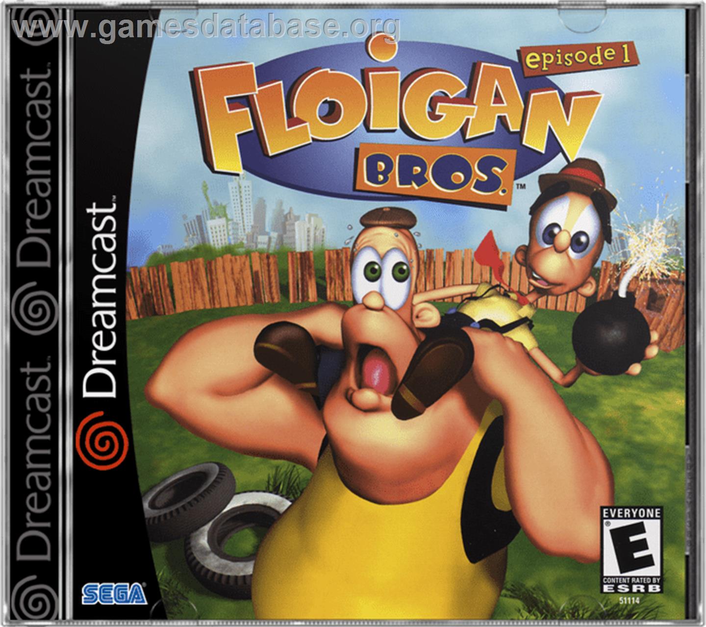 Floigan Brothers: Episode 1 - Sega Dreamcast - Artwork - Box