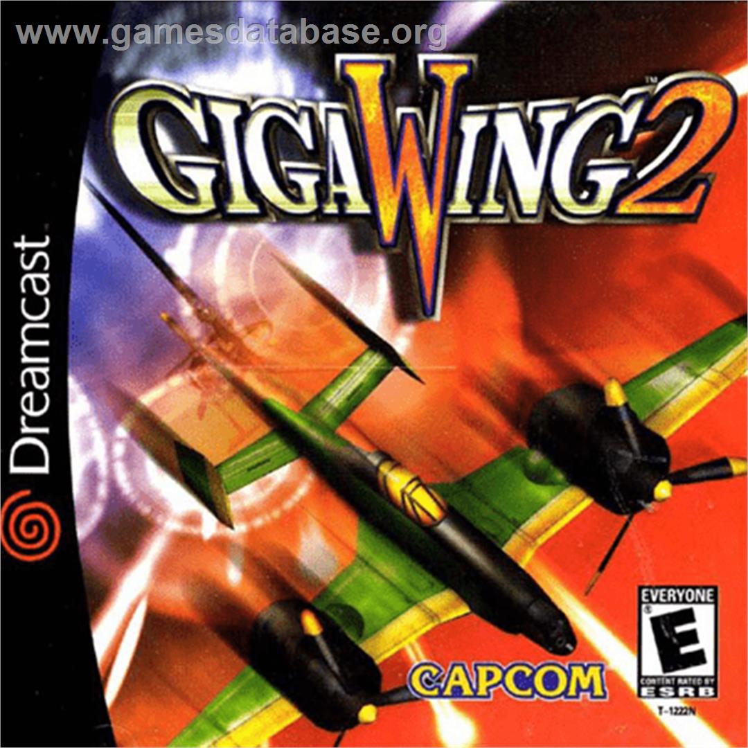 GigaWing 2 - Sega Dreamcast - Artwork - Box