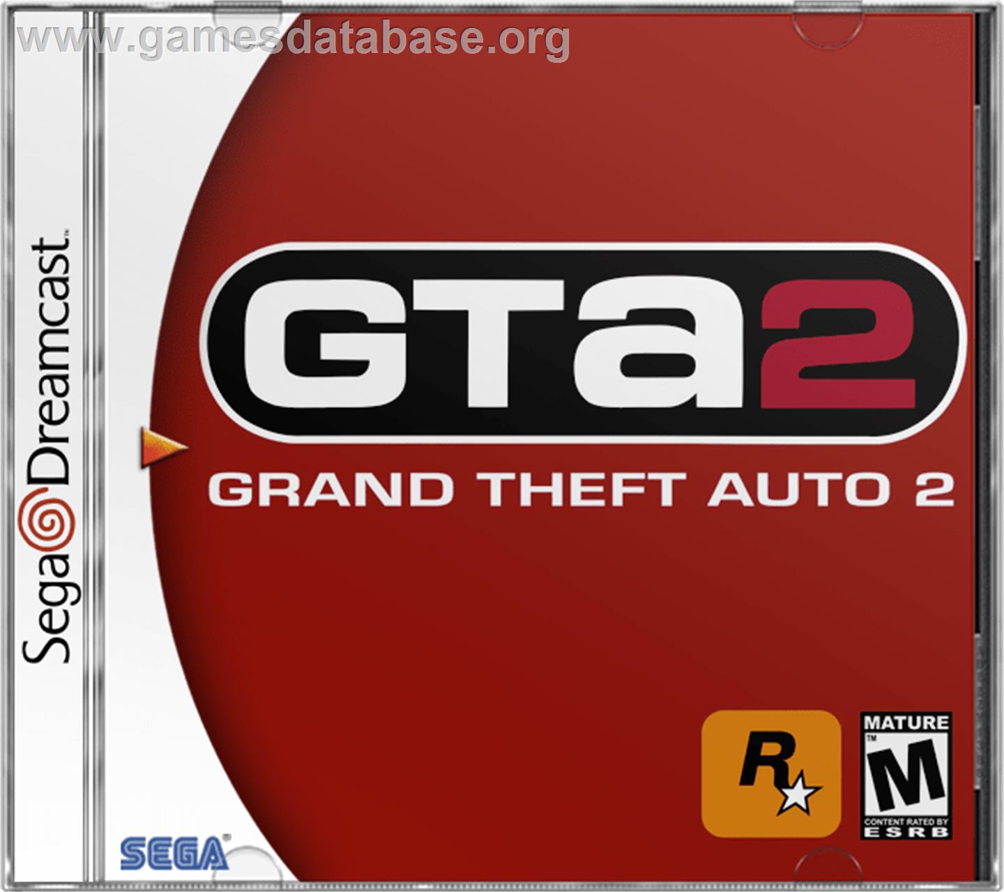 Grand Theft Auto 2 - Sega Dreamcast - Artwork - Box