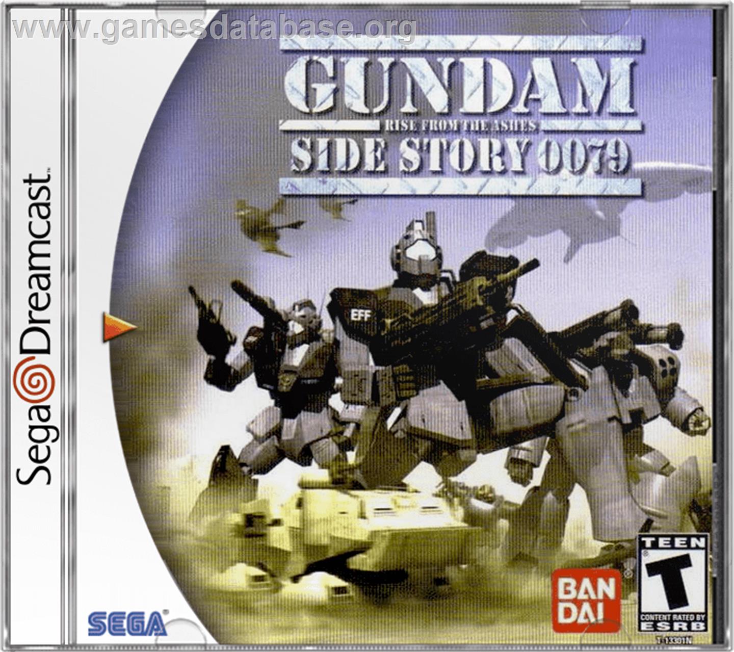Gundam Side Story 0079: Rise From the Ashes - Sega Dreamcast - Artwork - Box