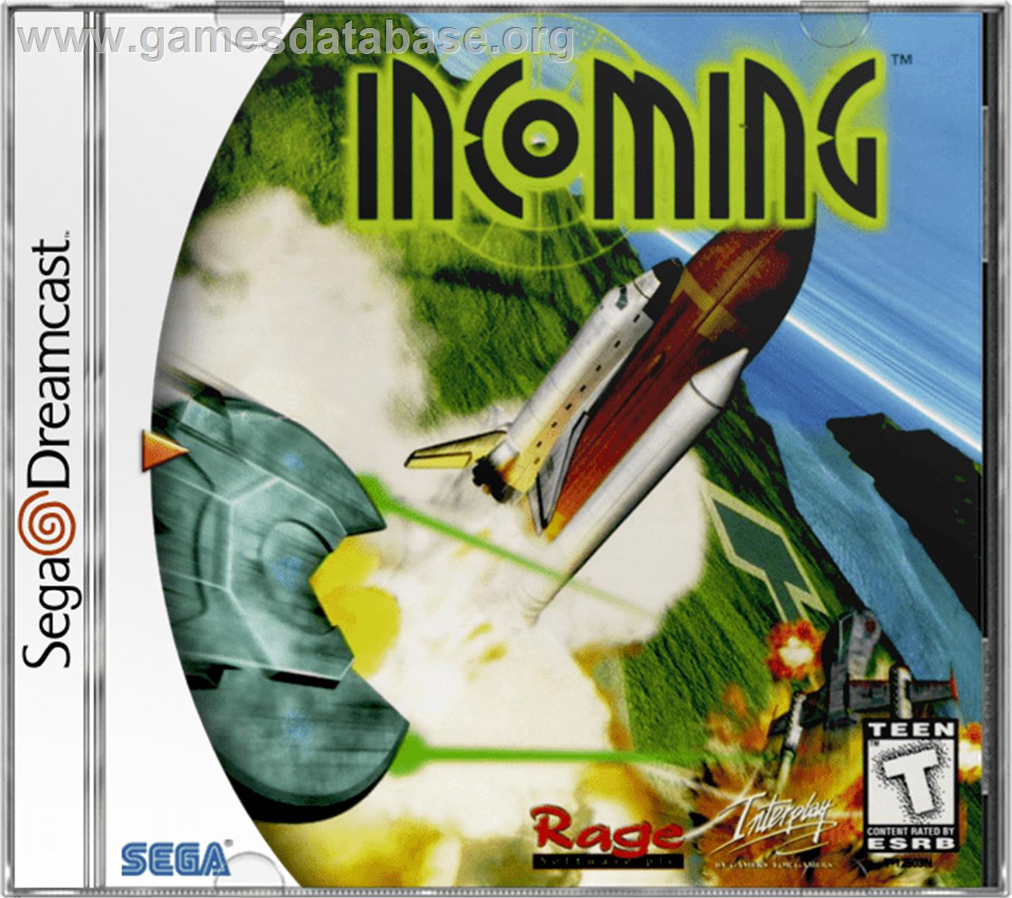 Incoming - Sega Dreamcast - Artwork - Box