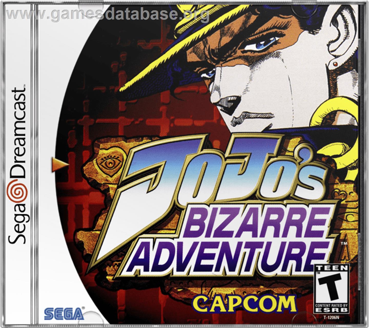 JoJo's Bizarre Adventure: Heritage for the Future / JoJo no Kimyouna Bouken: Miraie no Isan - Sega Dreamcast - Artwork - Box