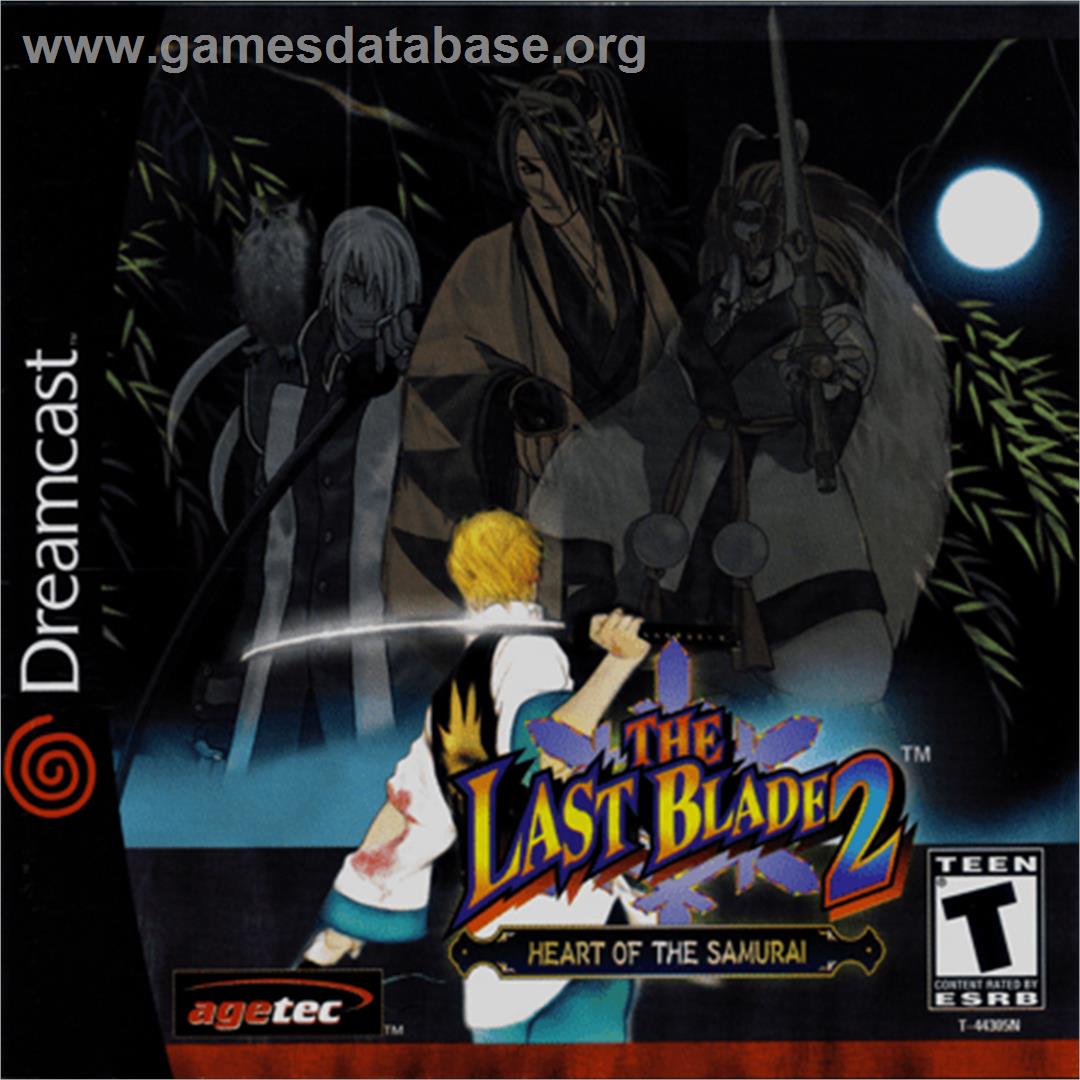 Last Blade 2: Heart of the Samurai - Sega Dreamcast - Artwork - Box