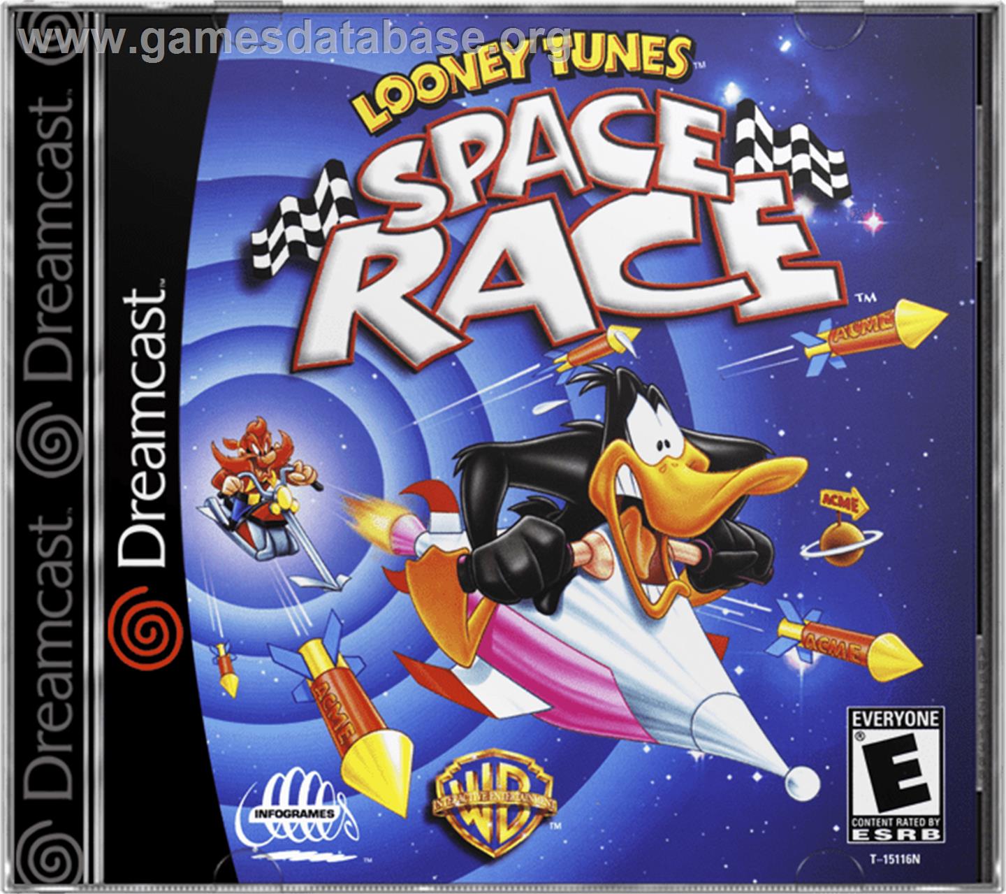 Looney Tunes Space Race - Sega Dreamcast - Artwork - Box