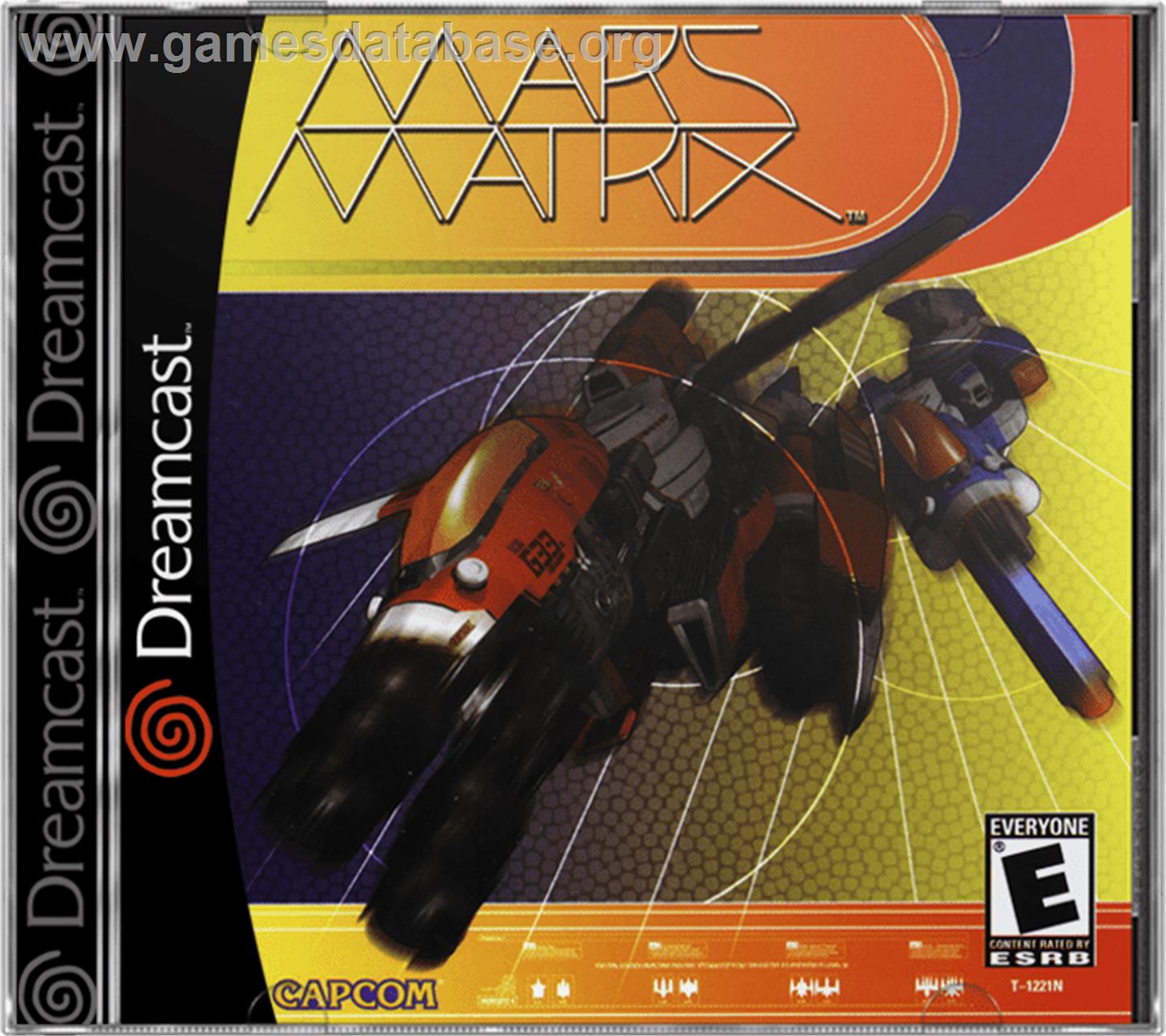 Mars Matrix - Sega Dreamcast - Artwork - Box