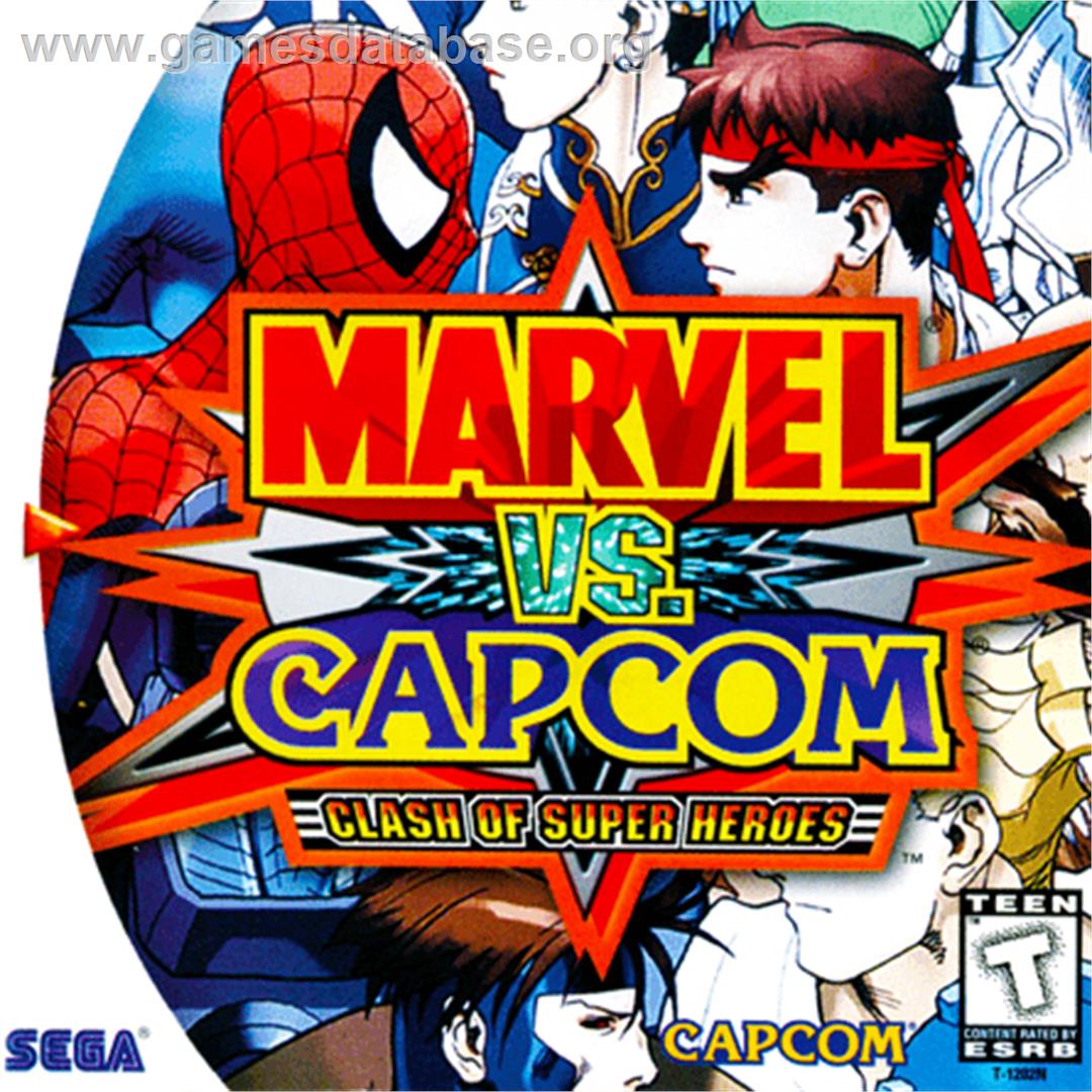 Marvel Vs. Capcom: Clash of Super Heroes - Sega Dreamcast - Artwork - Box