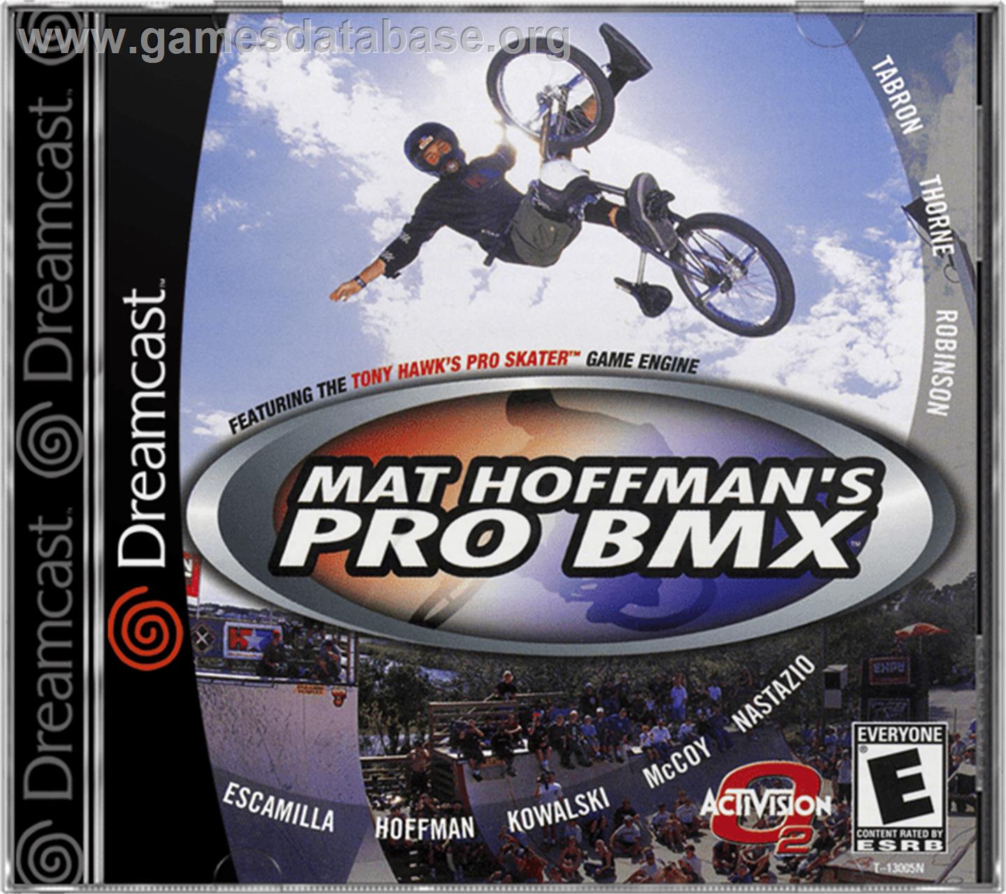 Mat Hoffman's Pro BMX - Sega Dreamcast - Artwork - Box