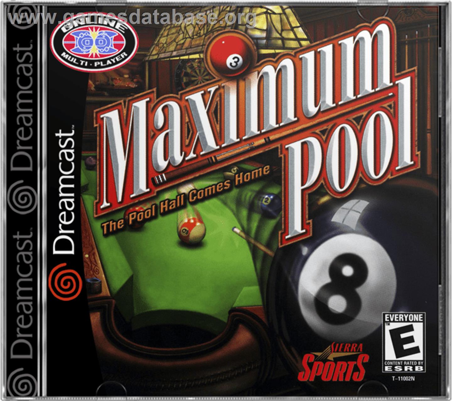 Maximum Pool - Sega Dreamcast - Artwork - Box