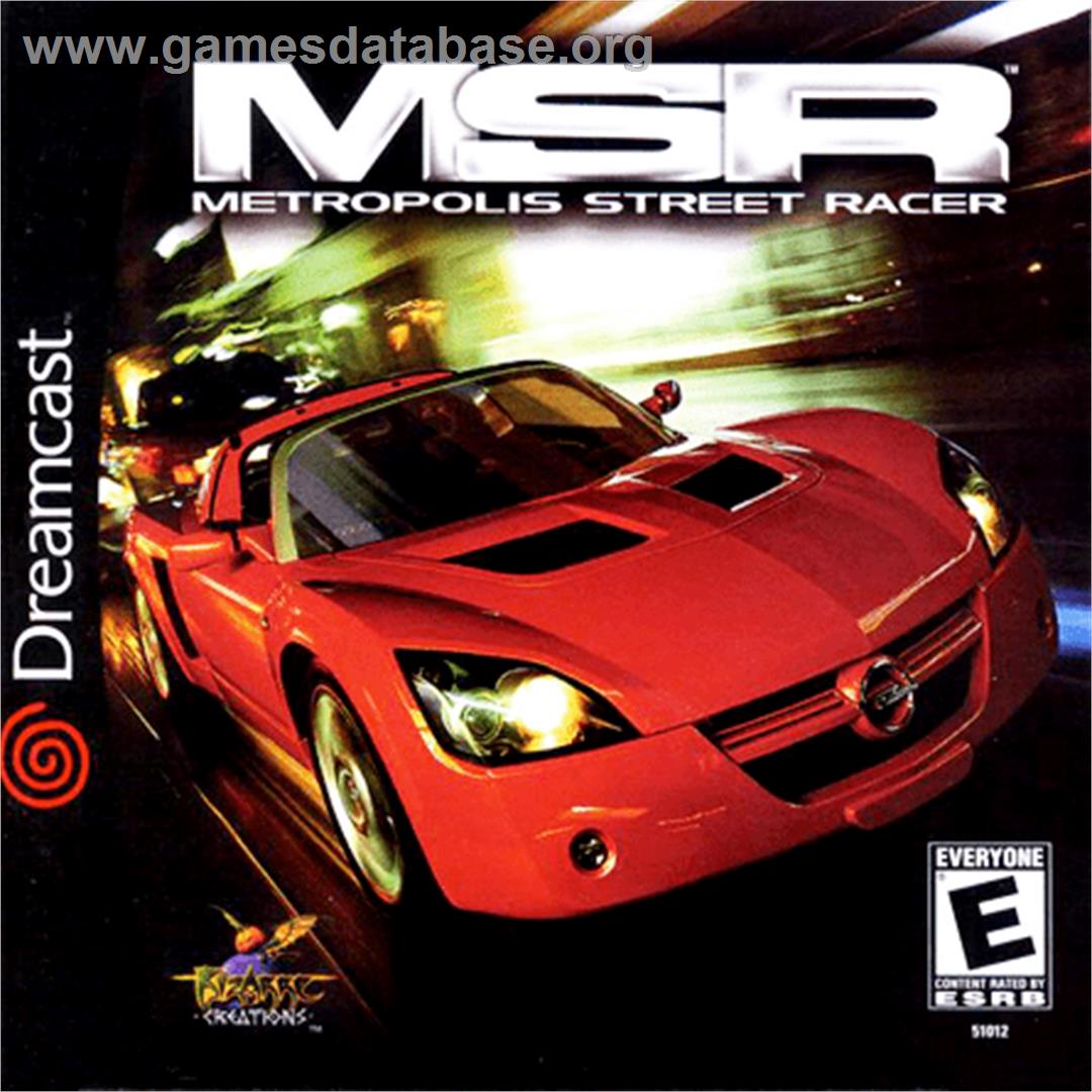 Metropolis Street Racer - Sega Dreamcast - Artwork - Box