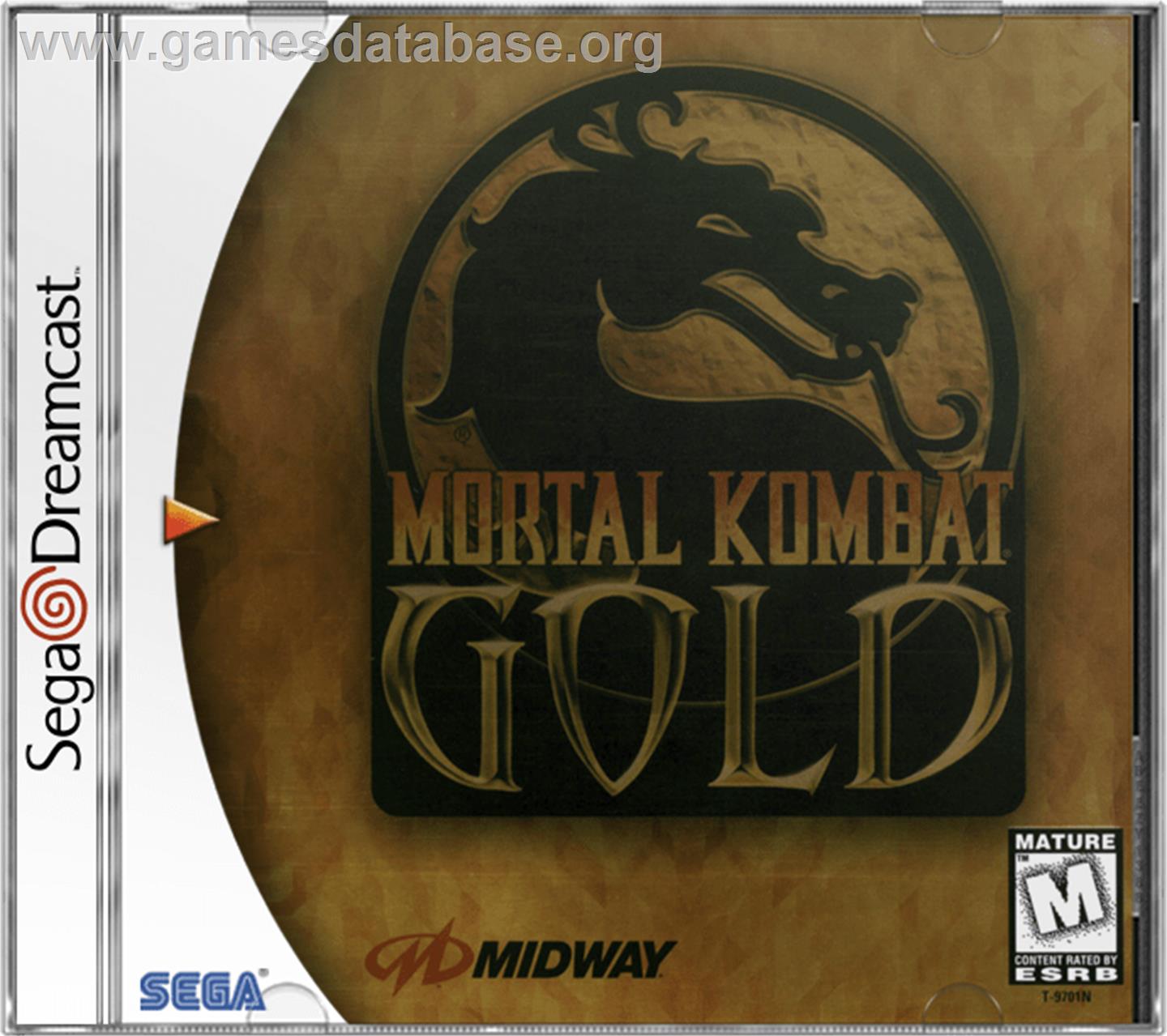 Mortal Kombat Gold - Sega Dreamcast - Artwork - Box