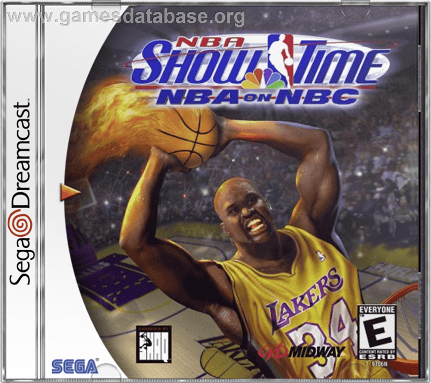 NBA Showtime: NBA on NBC - Sega Dreamcast - Artwork - Box
