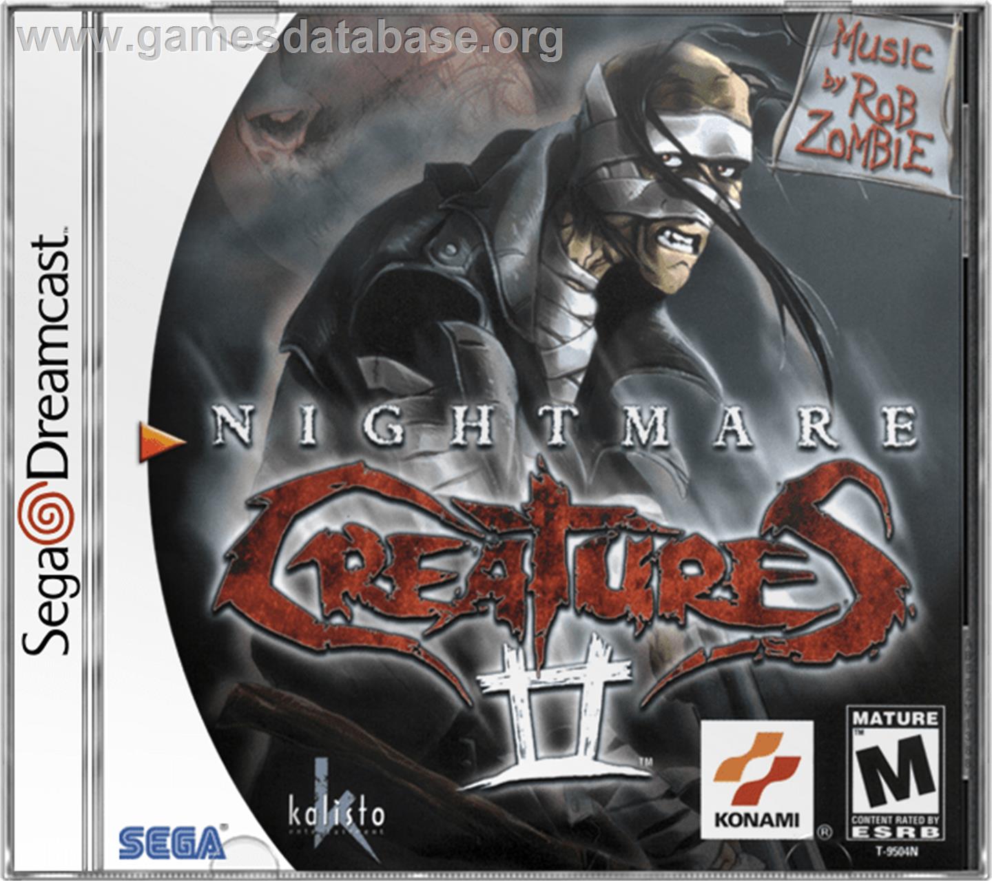 Nightmare Creatures 2 - Sega Dreamcast - Artwork - Box