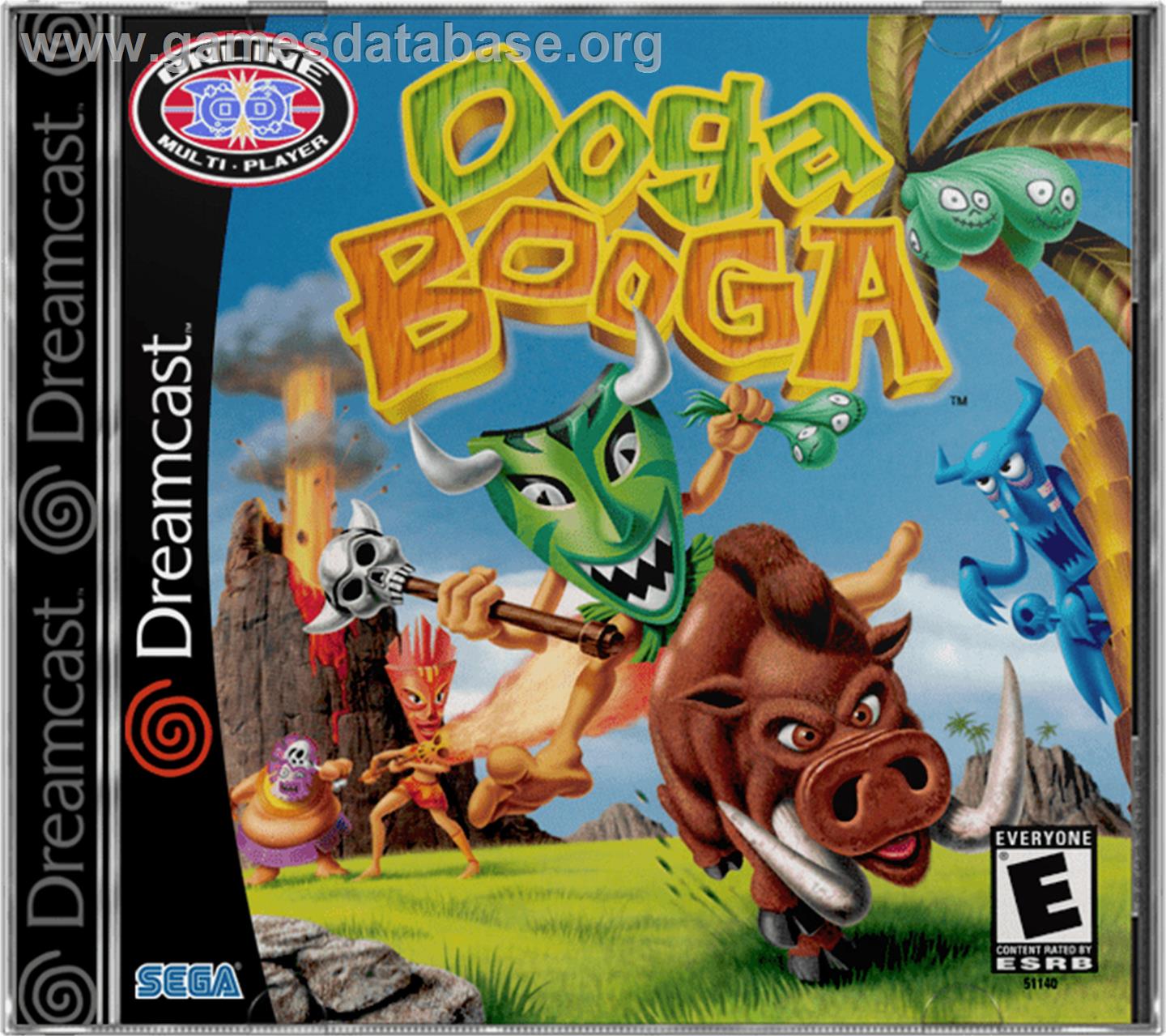 Ooga Booga - Sega Dreamcast - Artwork - Box