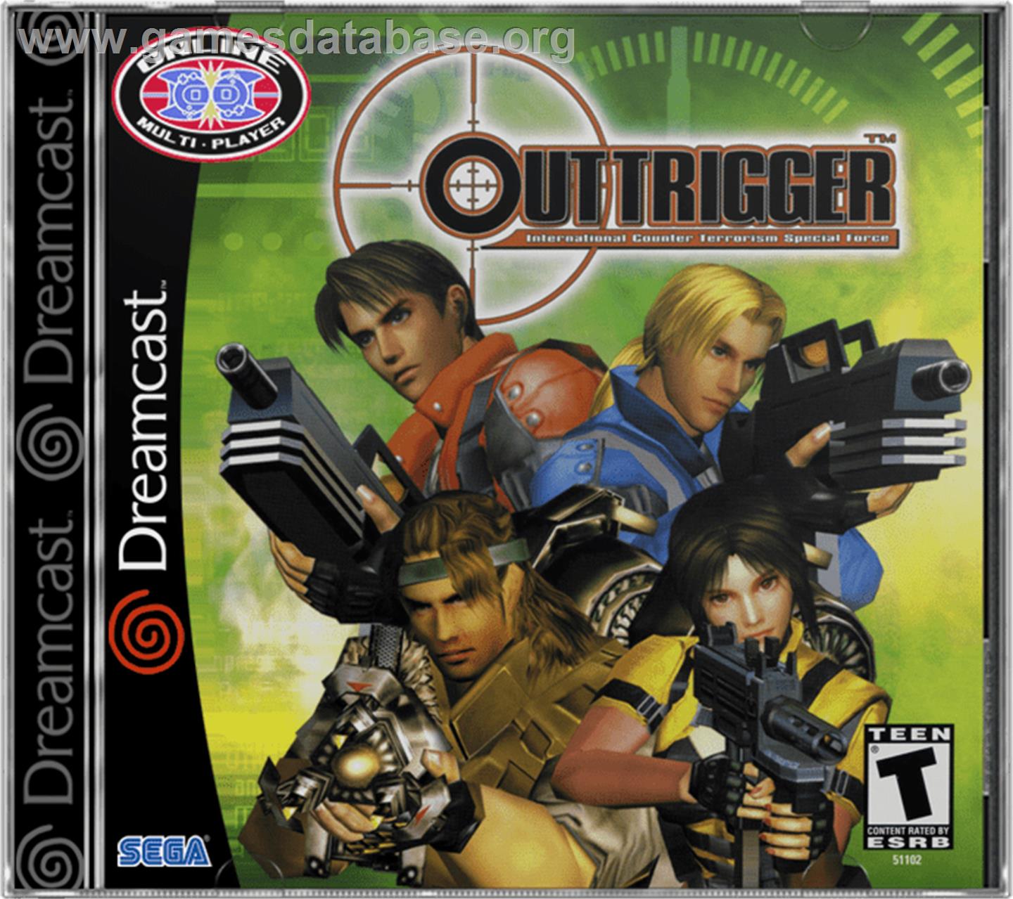 OutTrigger - Sega Dreamcast - Artwork - Box