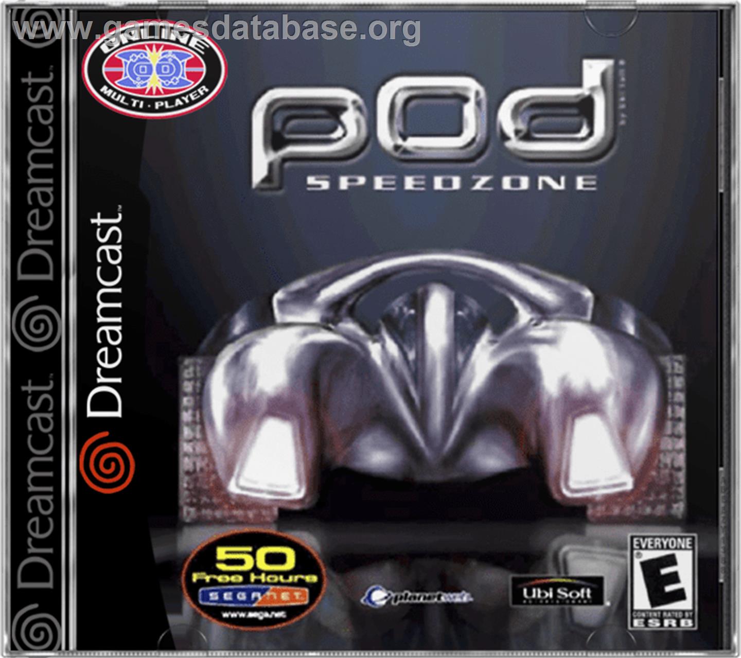 POD SpeedZone - Sega Dreamcast - Artwork - Box