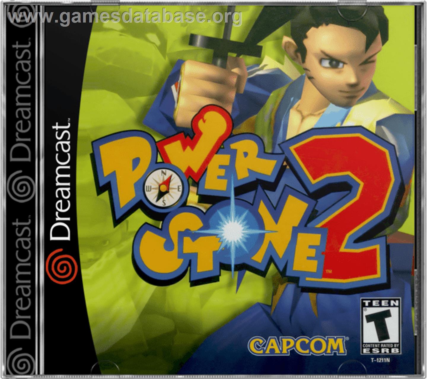 Power Stone 2 - Sega Dreamcast - Artwork - Box